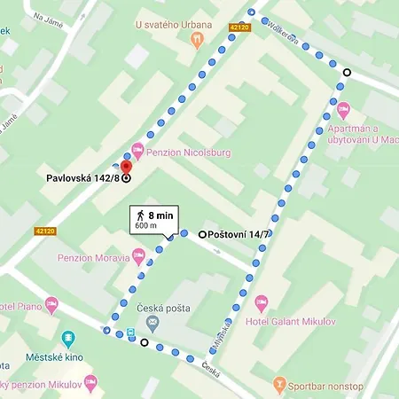 Nicolsburg Konukevi Mikulov